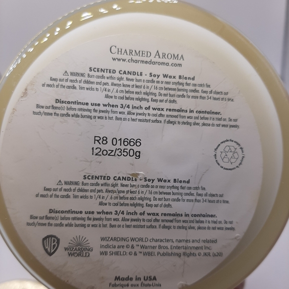 Harry Potter Candle - Charmed Aroma - Picture 7 of 7